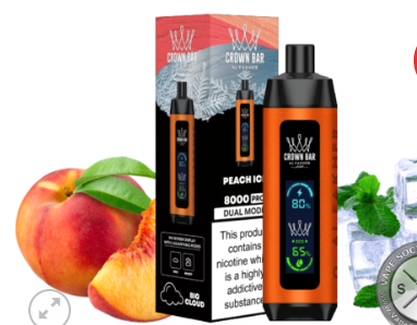 AL FAKHER CROWN BAR 8000 PRO DUAL MODE DISPOSABLE